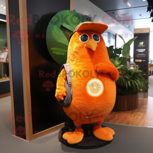 Orange Kiwi mascotte...