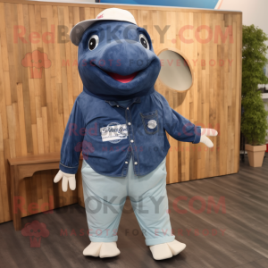 Navy bultrug mascotte...