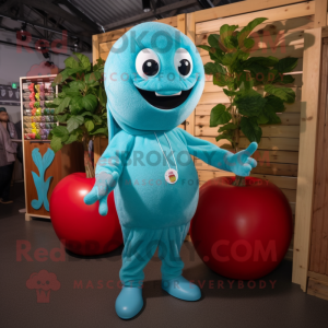 Turquoise Cherry mascotte...