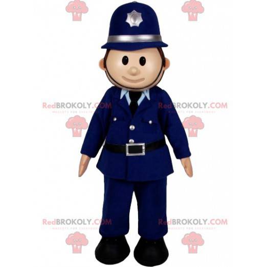 Dog mascot in uniform, policeman costume, railway Sizes L (175-180CM)