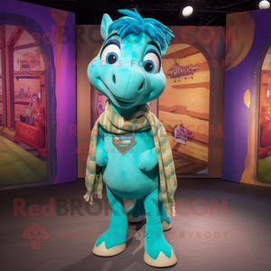 Turquoise Mare mascotte...