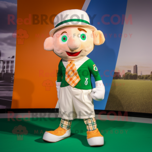 Creme Irish Flag maskot...