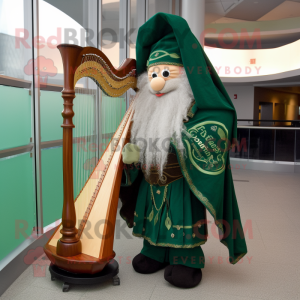 Forest Green Celtic Harpe...