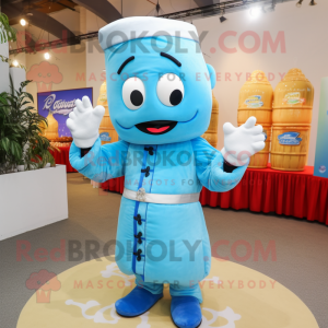 Sky Blue Pad Thai maskot...