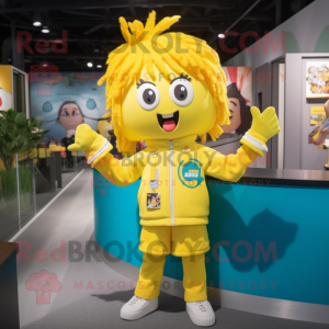Personagem de mascote de...