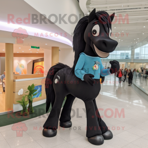 Black Mare maskot kostyme...