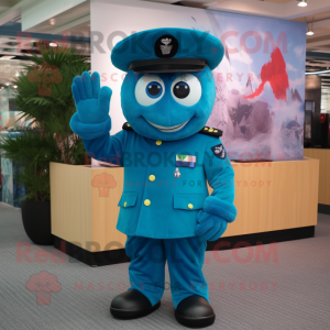 Turkis Navy Soldier maskot...