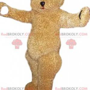 Beige beer mascotte. Beige berenkostuum - Redbrokoly.com