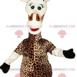 Mascote girafa muito bonita. Fantasia de girafa - Redbrokoly.com