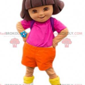 Dora the Explorer mascot. Dora costume - Redbrokoly.com