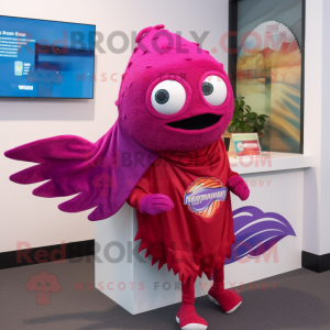 Magenta Fish Tacos mascotte...