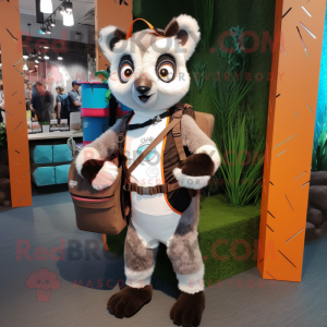 Postava maskota Lemur...