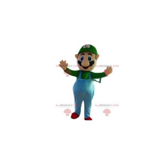 Mascot Luigi, companion of Mario Bros - Redbrokoly.com