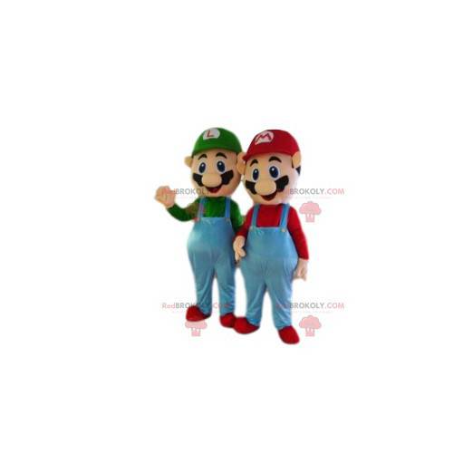 Mascot Luigi, companion of Mario Bros - Redbrokoly.com