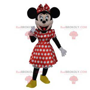 Mascot Minnie, Mickey's verloofde. Minnie kostuum -