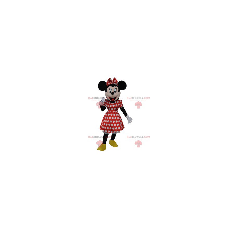Mascot Minnie, Mickey's verloofde. Minnie kostuum -