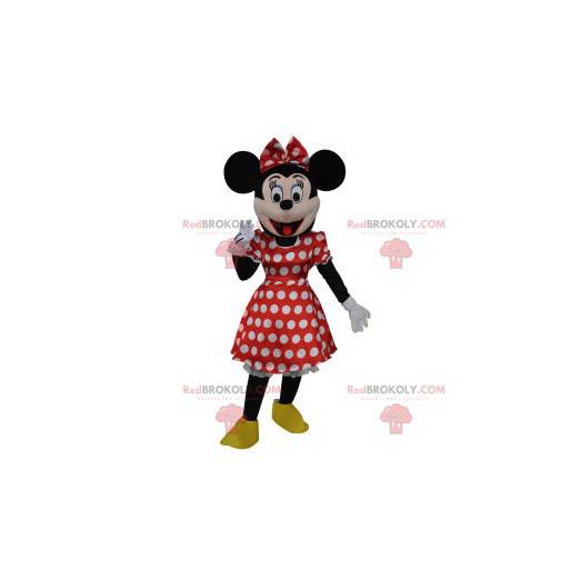 Mascot Minnie, Mickey's verloofde. Minnie kostuum -