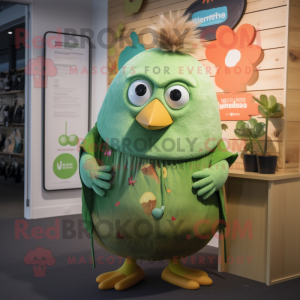  Kiwi maskot kostume...