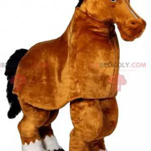 Mascot caballo marrón. Disfraz de caballo en Caballo de mascotas Cambio de  color Sin cambio Tamaño L (180-190 cm) Croquis antes de fabricar (2D) No  ¿Con la ropa? (si está presente en