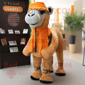 Orange Camel mascotte...