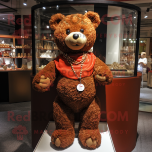 Postava maskota Rust Teddy...