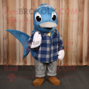 Blue Swordfish mascotte...