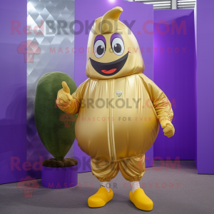 Gold Aubergine mascotte...