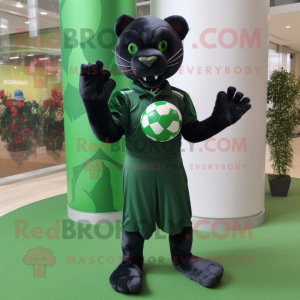 Forest Green Panther maskot...