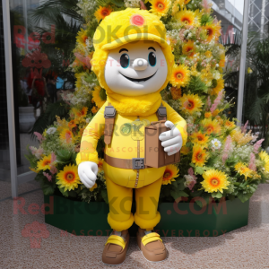 Yellow Bouquet Of Flowers...