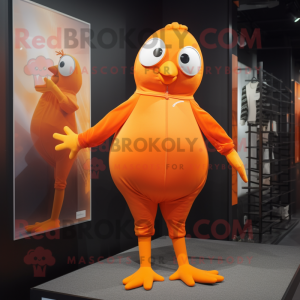 Postava maskota Orange Dove...