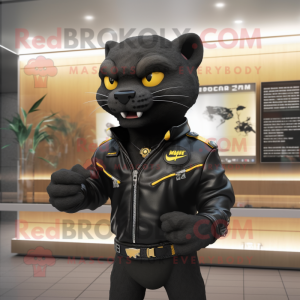 Postava maskota Panther...