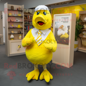 Lemon Yellow Hens mascotte...