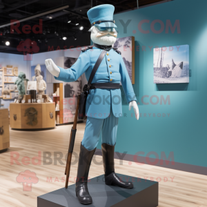 Cyan Civil War Soldier...