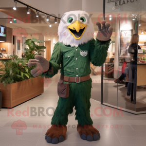 Forest Green Eagle mascotte...