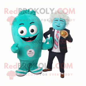 Turquoise Ramen mascotte...