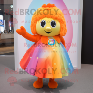 Orange Rainbow maskot...