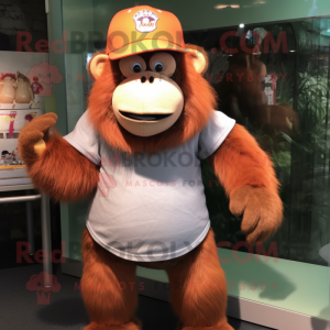 Persika Orangutang maskot...