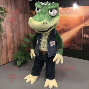Postava maskota Crocodile...