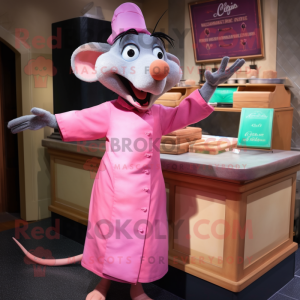 Pink Ratatouille maskot...