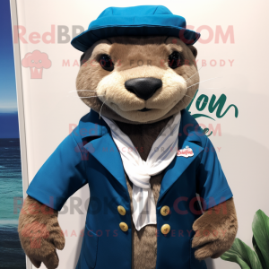  Otter maskot kostume...