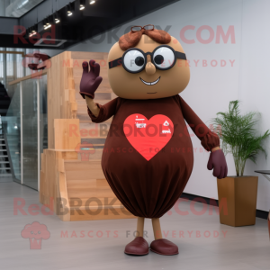 Brown-Heart Maskottchen...