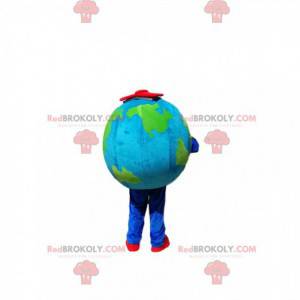 Aarde mascotte. Aarde kostuum - Redbrokoly.com