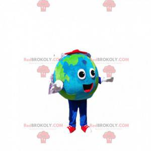 Aarde mascotte. Aarde kostuum - Redbrokoly.com