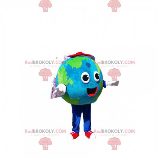 Aarde mascotte. Aarde kostuum - Redbrokoly.com