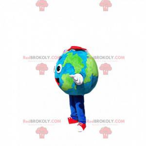 Aarde mascotte. Aarde kostuum - Redbrokoly.com