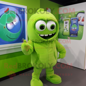 Lime Green Ice mascotte...