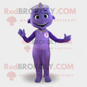 Lavendel armbånd maskot...