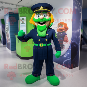 Navy Leprechaun mascotte...