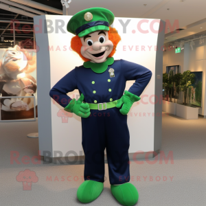 Navy Leprechaun mascotte...