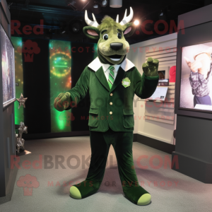 Forest Green Rendeer maskot...